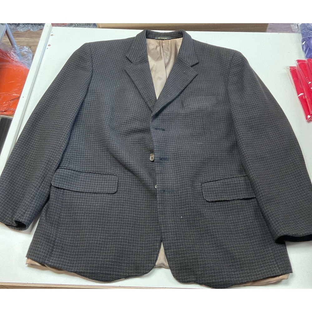EUC! VTG Givenchy Monsieur Men's Patterned 100%‎ Wool Tweed Blazer ONLY - Size M